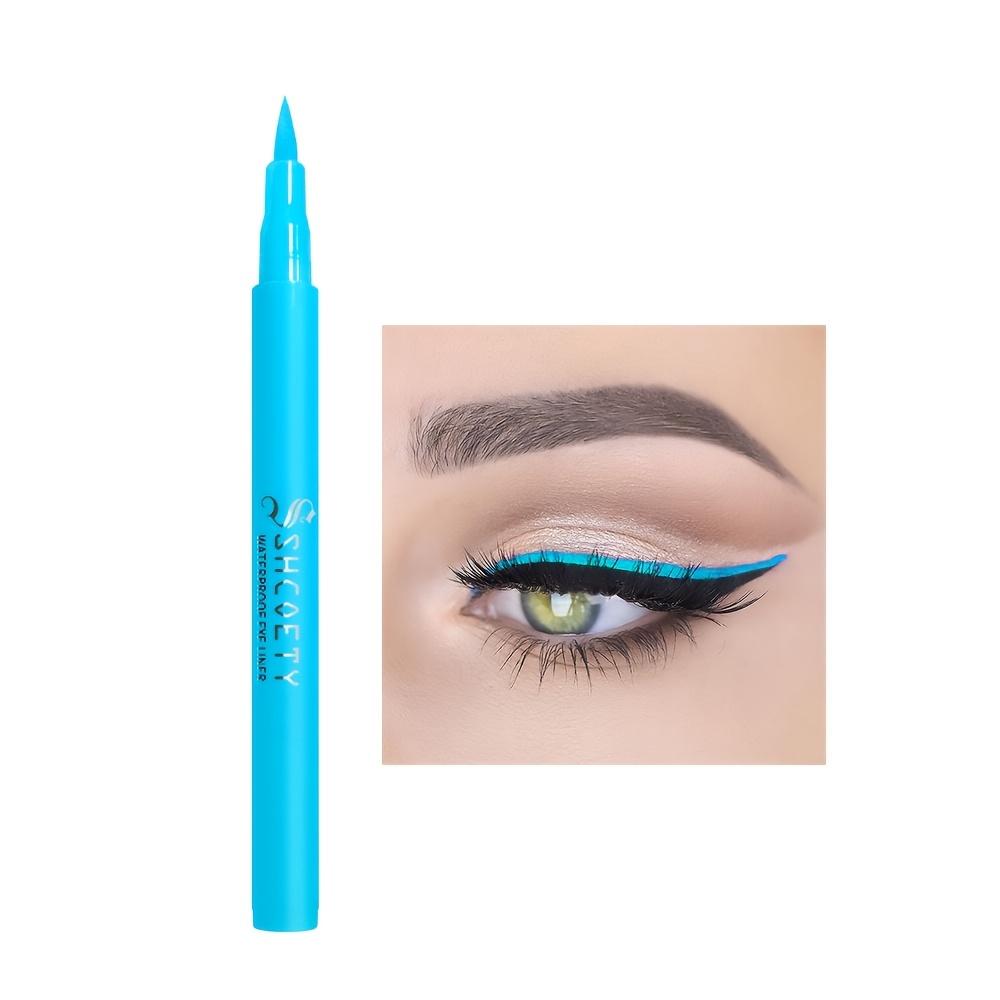 12 Kolorowy Matowy Wodoodporny Płynny Eyeliner Trwały Kolor Farba do Twarzy