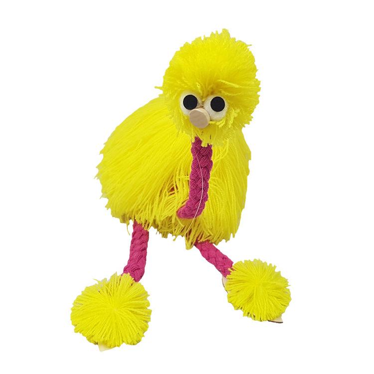 

String Puppet Ostrich for Bulk Orders рожевий