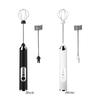 USB Rechargeable Electric Whisk Electric Mini Whisk Coffee Mixer Frother Small Hand Mixer Electric Handy Drink Mixer for Coffee