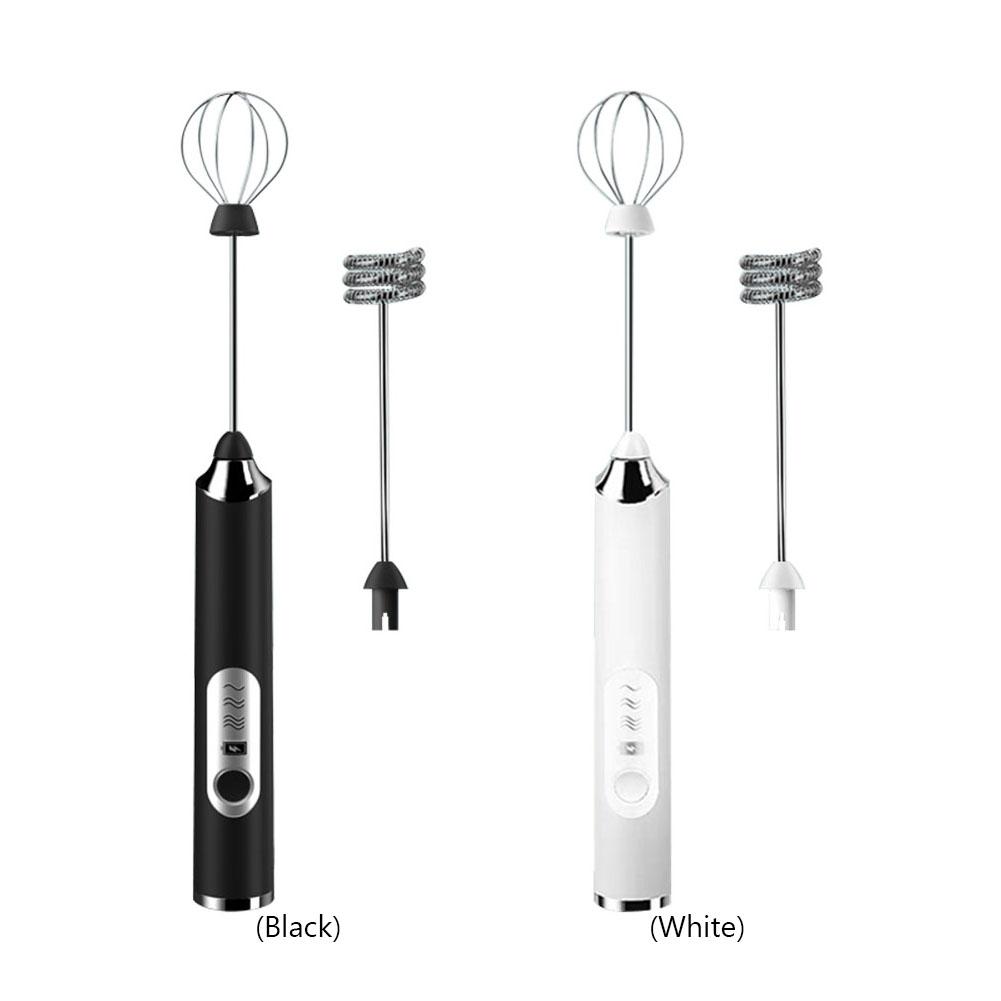USB Rechargeable Electric Whisk Electric Mini Whisk Coffee Mixer Frother Small Hand Mixer Electric Handy Drink Mixer for Coffee