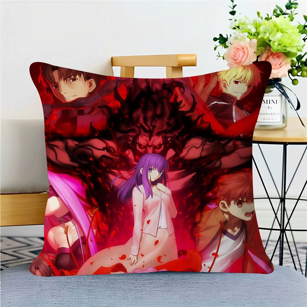 Anime Fate-Stay-Night Cushion Cover Decorative Pillow Sofa Home Decor Case Pillow Cases