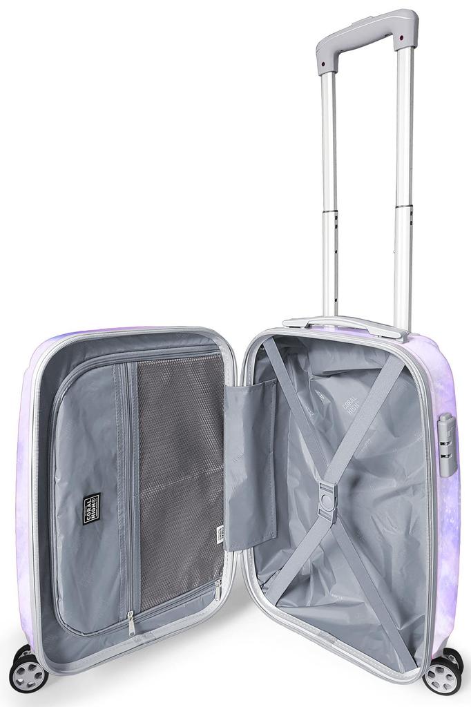 coral high Juego de maletas de 3 piezas para PC con estampado colorido 16835