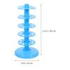 2Pcs Premium PP Reusable Lollipop Stand 5-Tier Candy Display Holder for Party Favors Decorative Lollipop Display Base