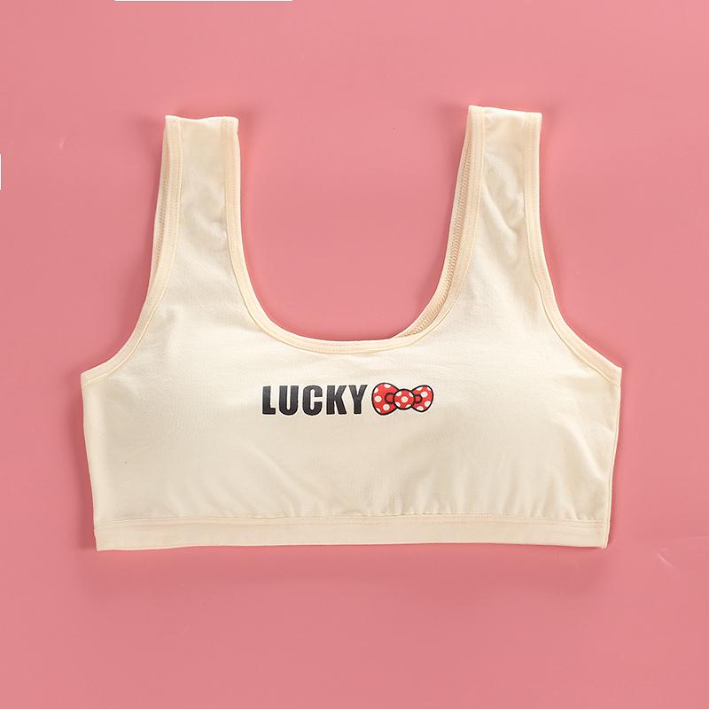 Intimo da Stampa per Ragazze Reggiseno Canotta Biancheria Intima per Bambini Intimo Sportivo