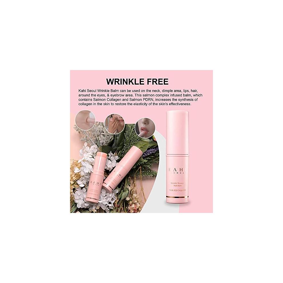 [KAHI] Wrinkle Bounce Multi Balm with Jeju Origin Oil 9g - Korean Cosmetics, K-Beauty