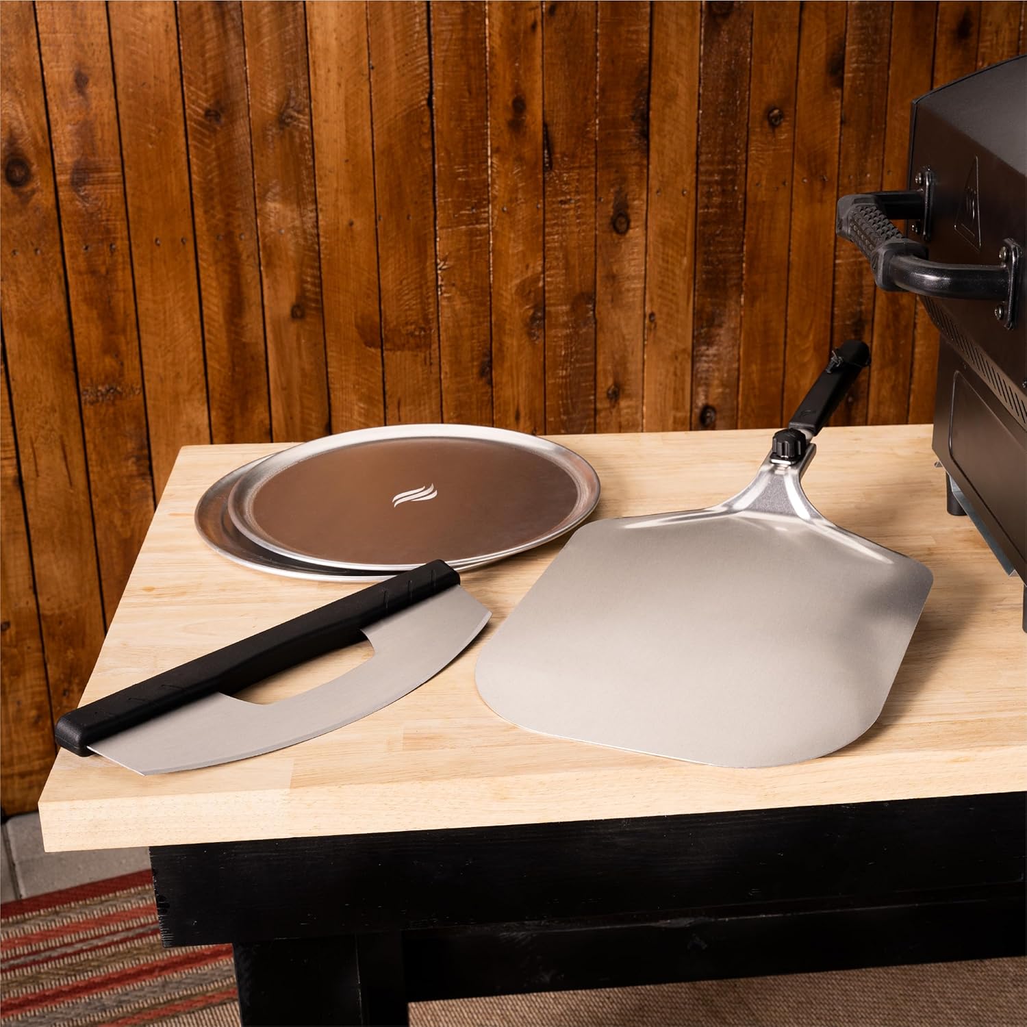 Базовый набор инструментов для пиццы с лопаткой для пиццы, ножом для пиццы, формами и термостойкими ручками United States