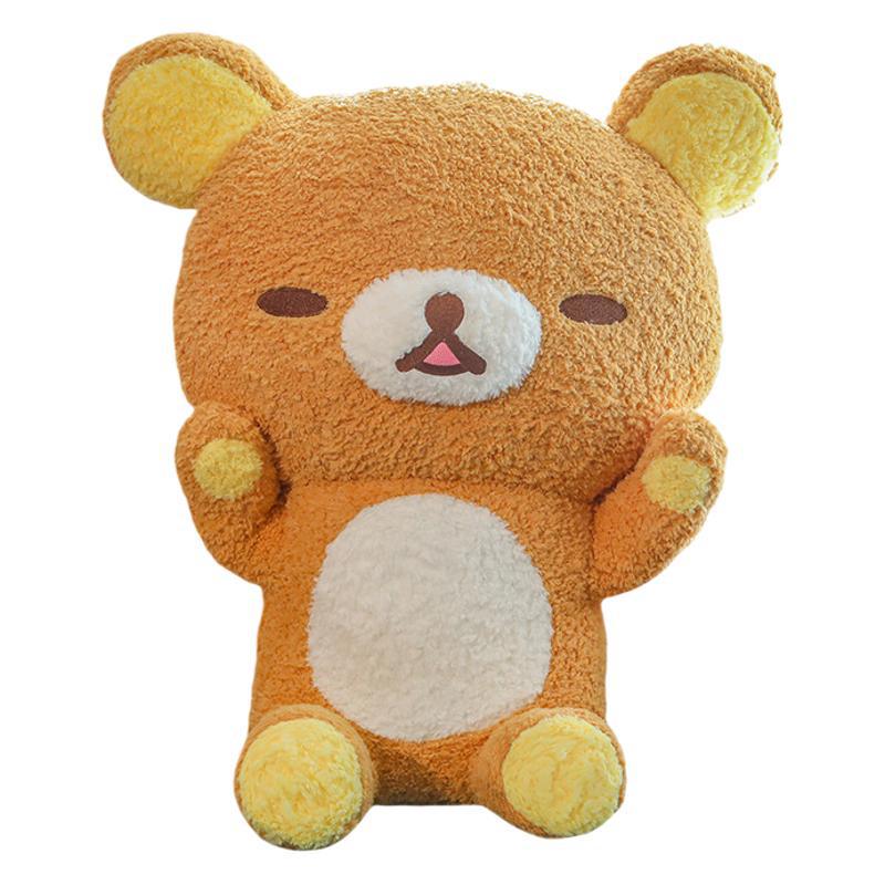 Plush Rilakkuma Hugging Bear Doll - Perfect Gift for Girls' Birthdays or Christmas