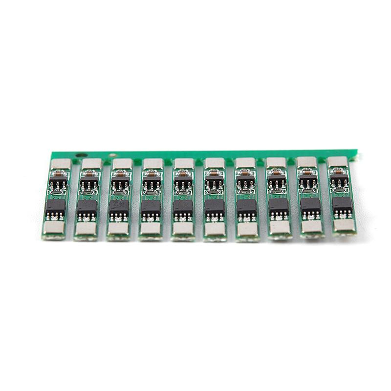 10Pcs 1S 3.7V 3A Li-Ion Bms Pcm Battery Protection Board Pcm
