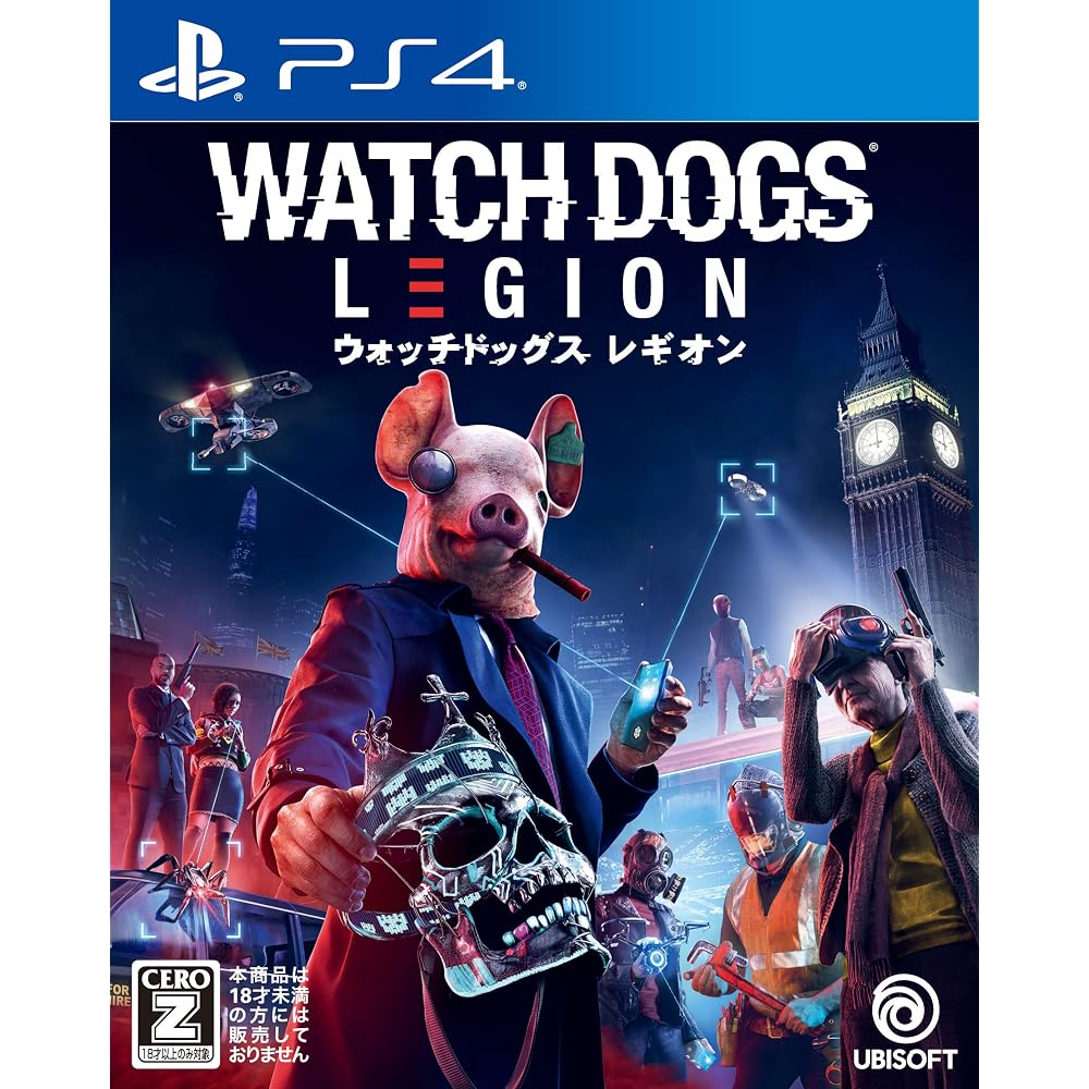 Watch Dogs: Legion - PS4 [CERO Rating Screening Schedule (“Z” Assumed)]