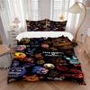 Fnaf Characters Bedding 3 Piece Set Hd Print Duvet Cover Pillowcases For Teens Adult Bedroom Decoration Christmas Gift C9211966