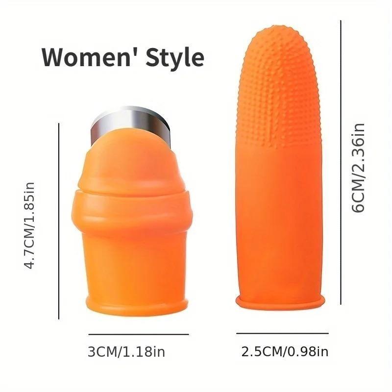 Silicone home thumb knife gloves vegetable and fruit picker Sichuan pepper picker garlic peeler bean pinching thumb