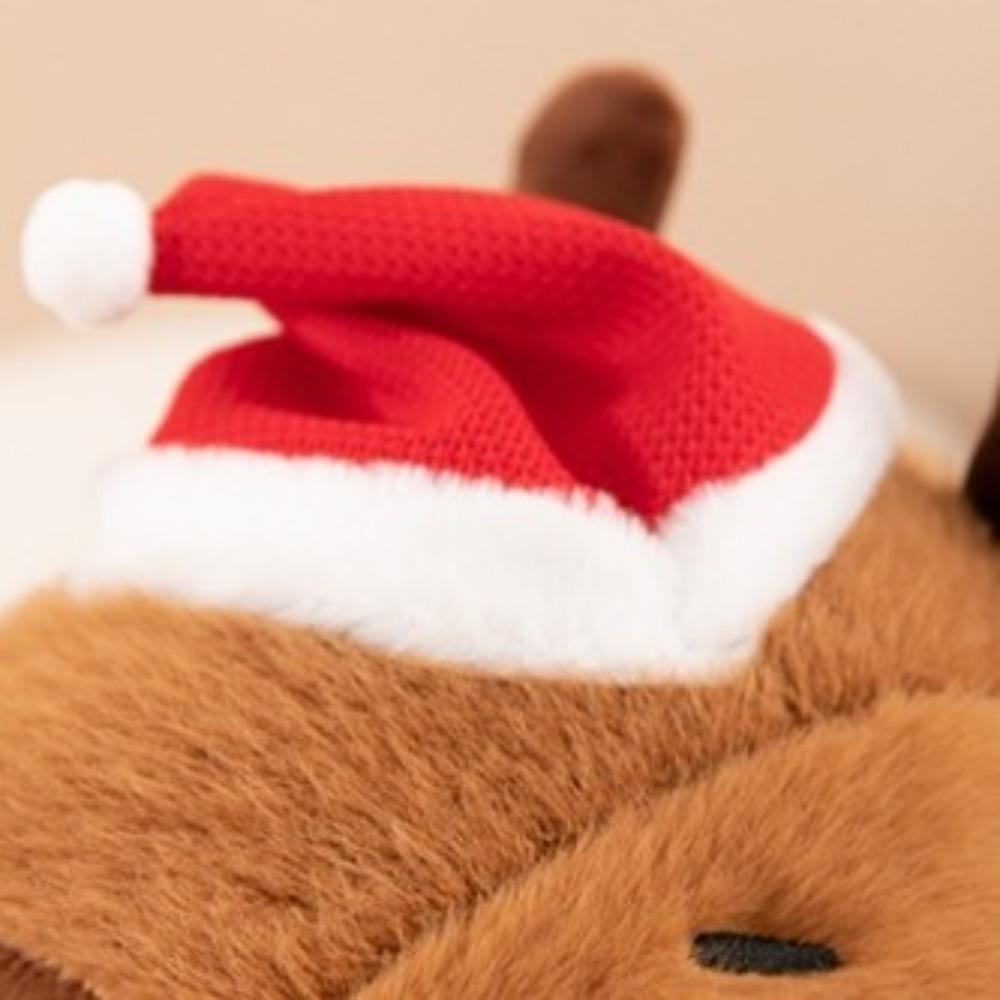 Simulation Capybara Plush Toy Cartoon Capibara Fluffty Doll Christmas Capybara Plush  Birthday Gift