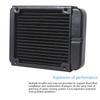 Water Cooling Computer Radiator 18 Pipe Aluminum Heat Exchanger Liquid Cooling Heat Sink for CPU PC Water Cool System