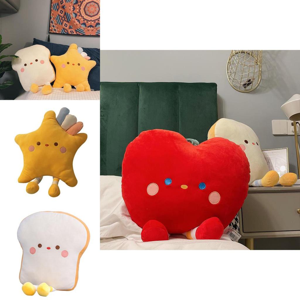 Soft And Fluffy Cloud And Star Plush Pillow Toy For Teenagers