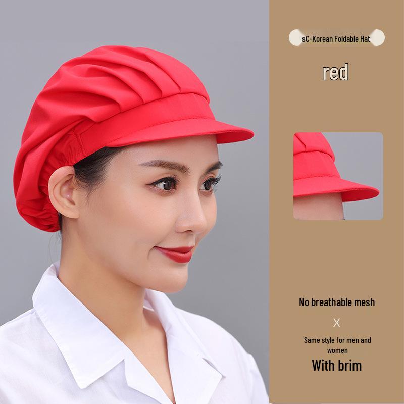 Unisex Atmungsaktive Mesh Kochmütze für Küche und Catering, Anti-Öl, Haarschutz