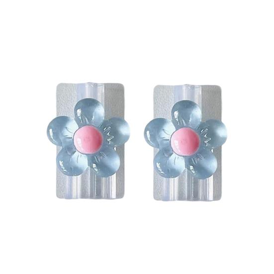 2Pcs Flower Charger Cable Protector, Non-Slip Mobile Phone Charging Cord Saver, Universal Data Wire End Protection Wrap Cover