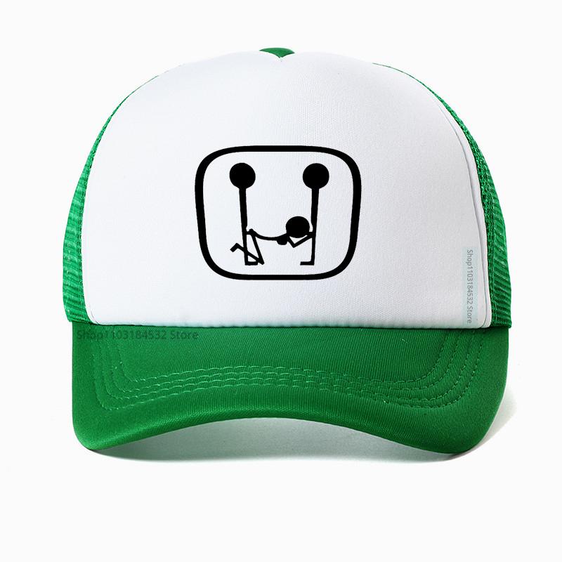 On The Car I Had A Hangover Print Baseball Cap Unisex Cool Summer Outdoor Mesh Breathable Adjustable Trucker Hat