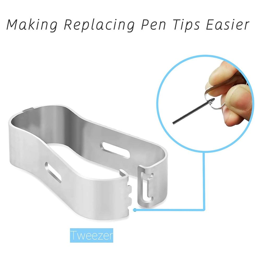 Pen Tip For Galaxy S22 Ultra / S23 Ultra Stylus Pen Replacement Tip Nib For Samsung Galaxy S23 Ultra Spare Nibs With Metal Clip 6