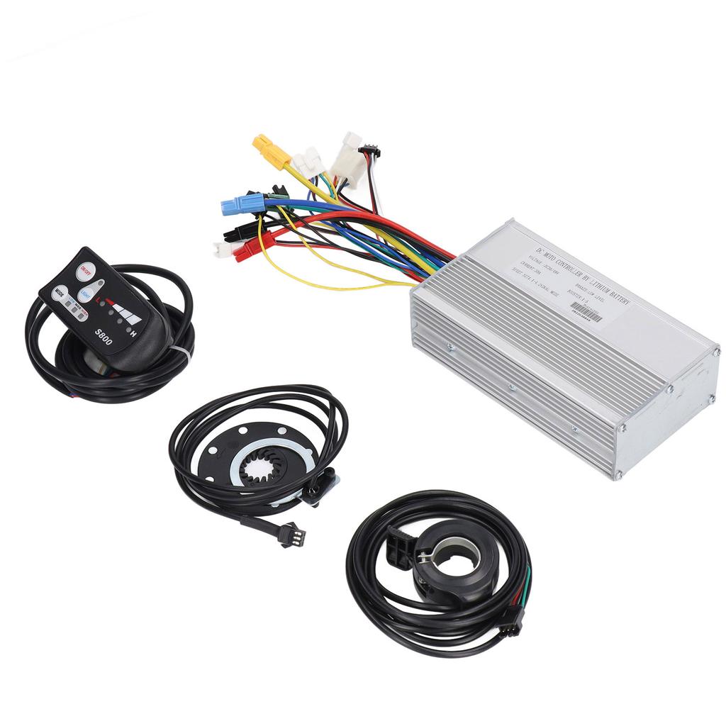 30A 1000W Motor Brushless Controller Kit Speed Controller Set with S800 Panel for Electric Bike Scooter