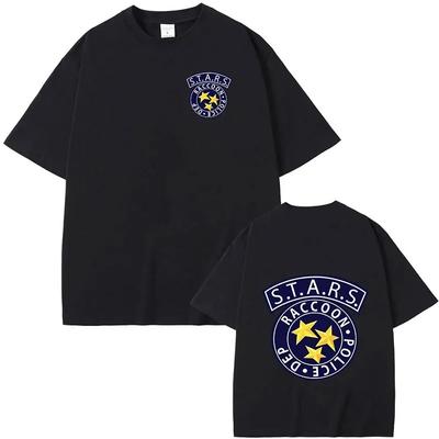 2025 Summer Men's Theme Harajuku Printed T-shirt 100% Cotton Y2k Retro T-shirt Clothing