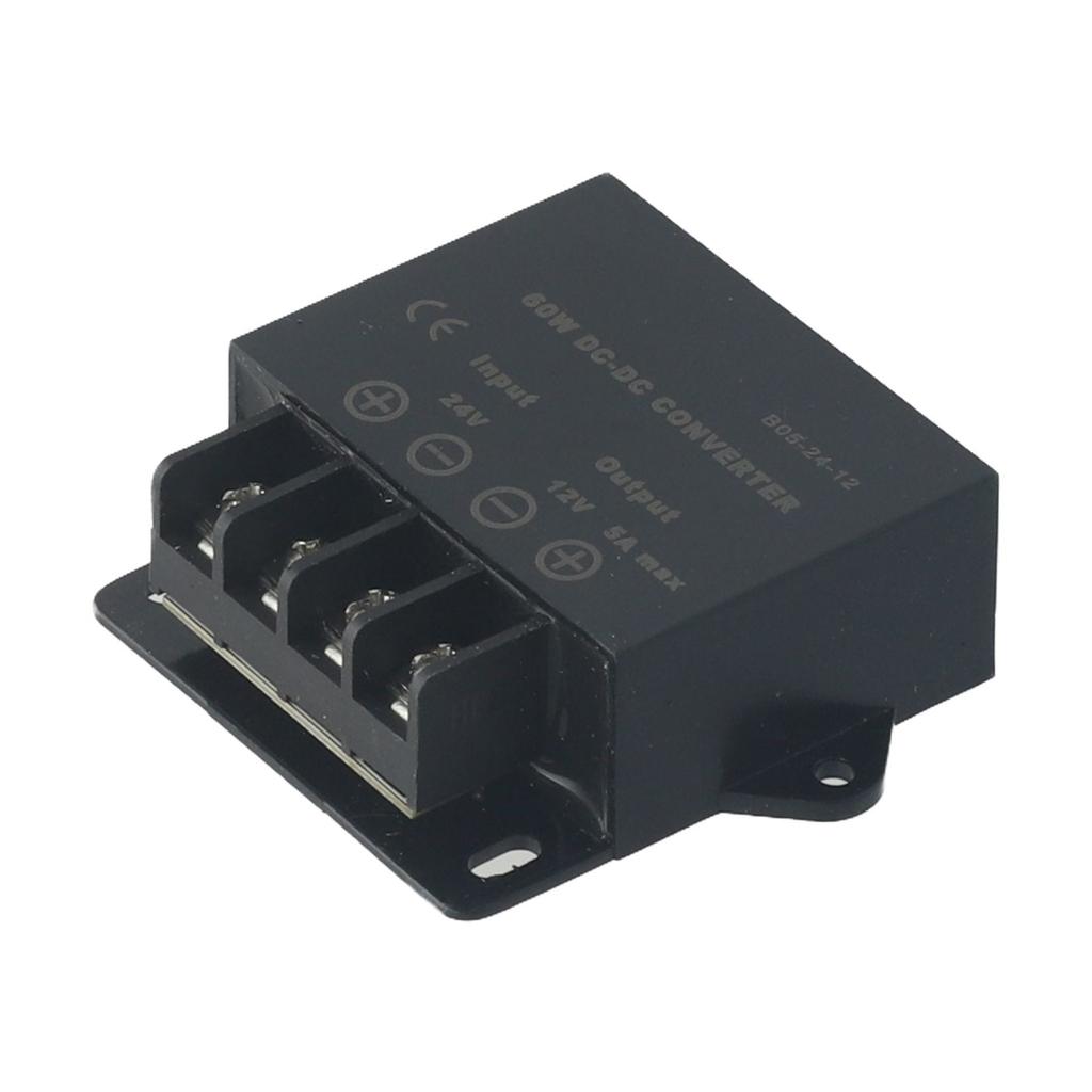 Voltage Regulator DC 24V to DC 12V 5A 60W Step Down Power Converter LED power