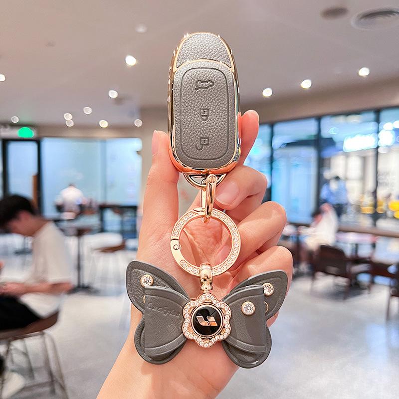 Suitable for Ideal L9 Key Cover 21 Models One Car 2022 Model Case L8Pro Protection Bag Max Buckle L6L7 Women