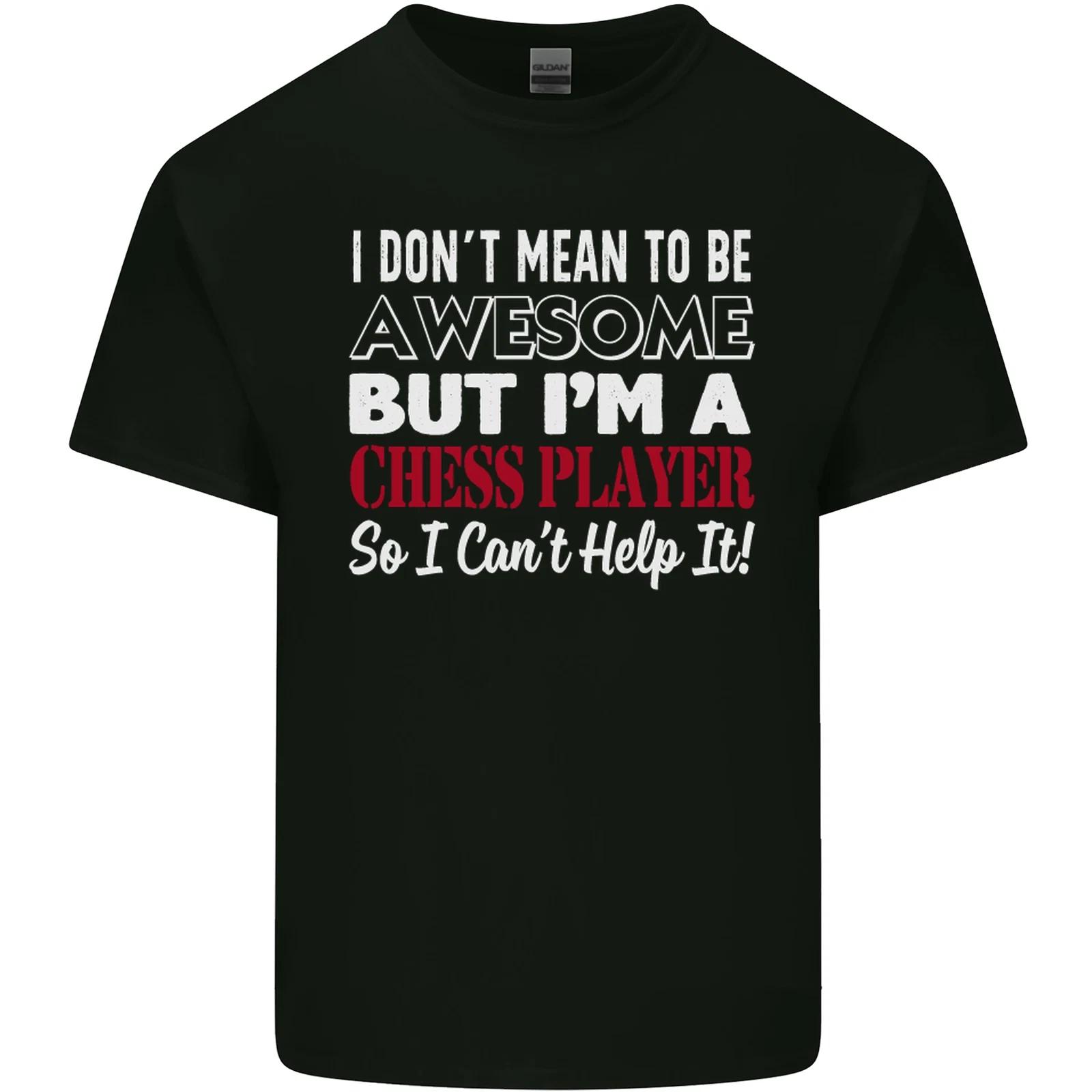 I Dont Mean to Be Chess Player Kids T-Shirt Childrens S