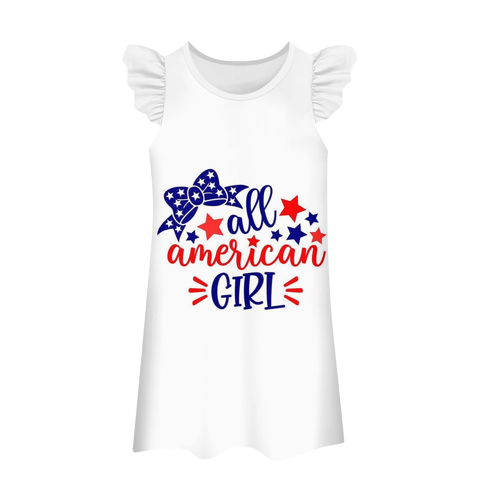 

Детское платье, юбка с летающими рукавами, повседневное платье с принтом 90 белый