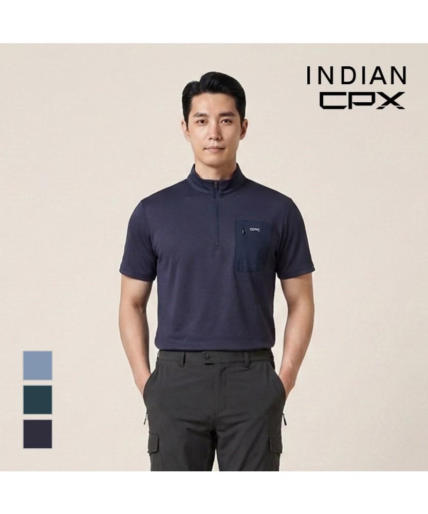 INDIAN Cpx Half-Zip T-Shirt_M2Oas6M3101