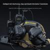 EARMOR M33 Tactical Noise-Cancelling Helmet Headset