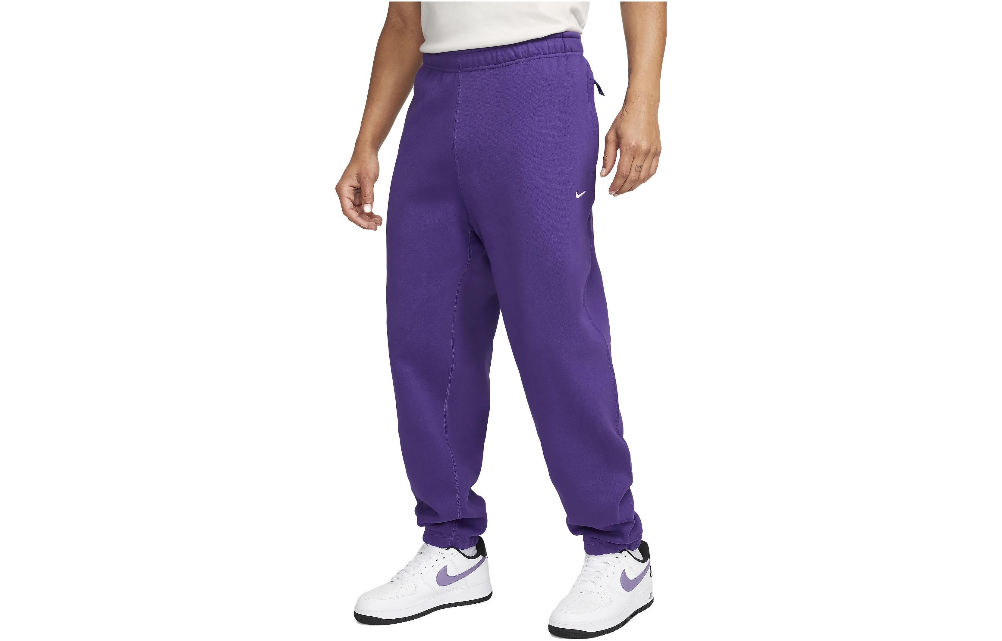 Nike Solo Swoosh Knitted Sweatpants Men s Purple DX1364-504 XL