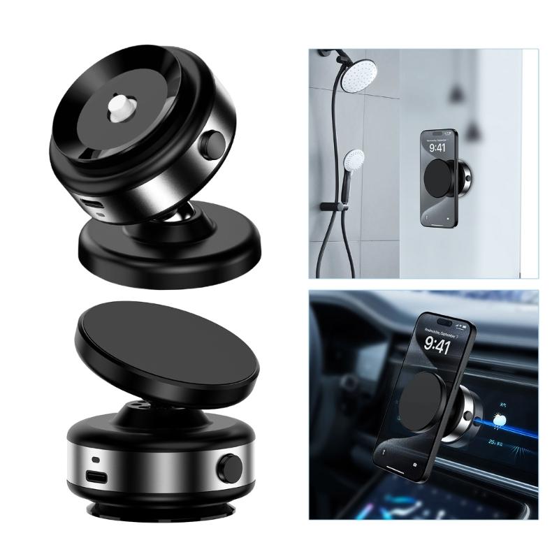 Stable Car Mount Bracket Rack 360 Degree Rotation Nonslip Grip Suitable for Phone Navigation Easy Storage and Travel Use