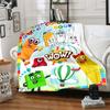 1pc Blanket Numberblocks7 Print Design, Lightweight Blanket for Sofa, Bed- Soft &Warm, Gift for All Seasons like Christmas, Halloween