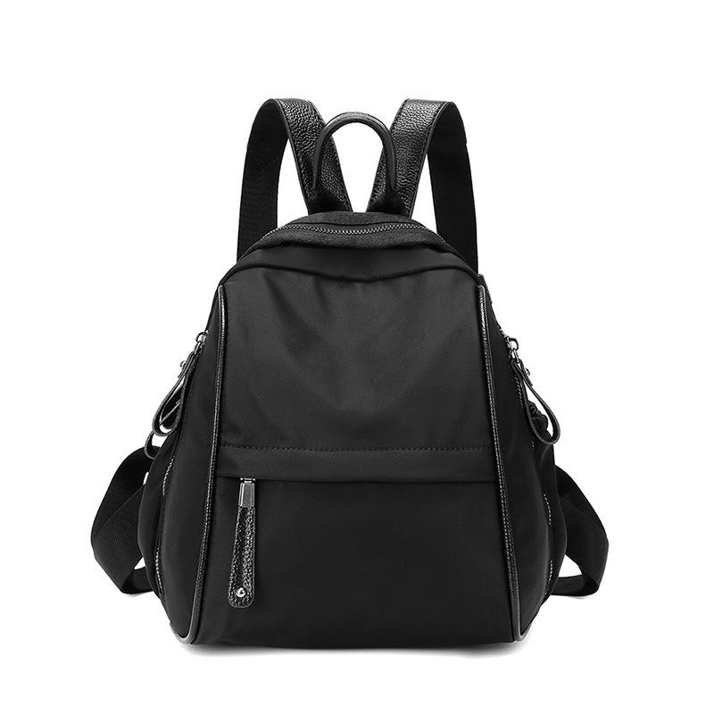 Casual Oxford Cloth Backpack for Women Korean Version New Large Capacity Lightweight and Easy To Match Backpack Travel Bag School Bag Trendy