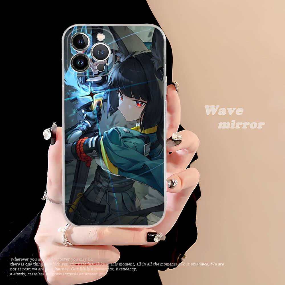 Classic Girl H-Hoshimi Miyabi TPU Silicone Case For IPhone 11 12 13 14 15 16 17 Pro Max Shockproof Clear Back Cover