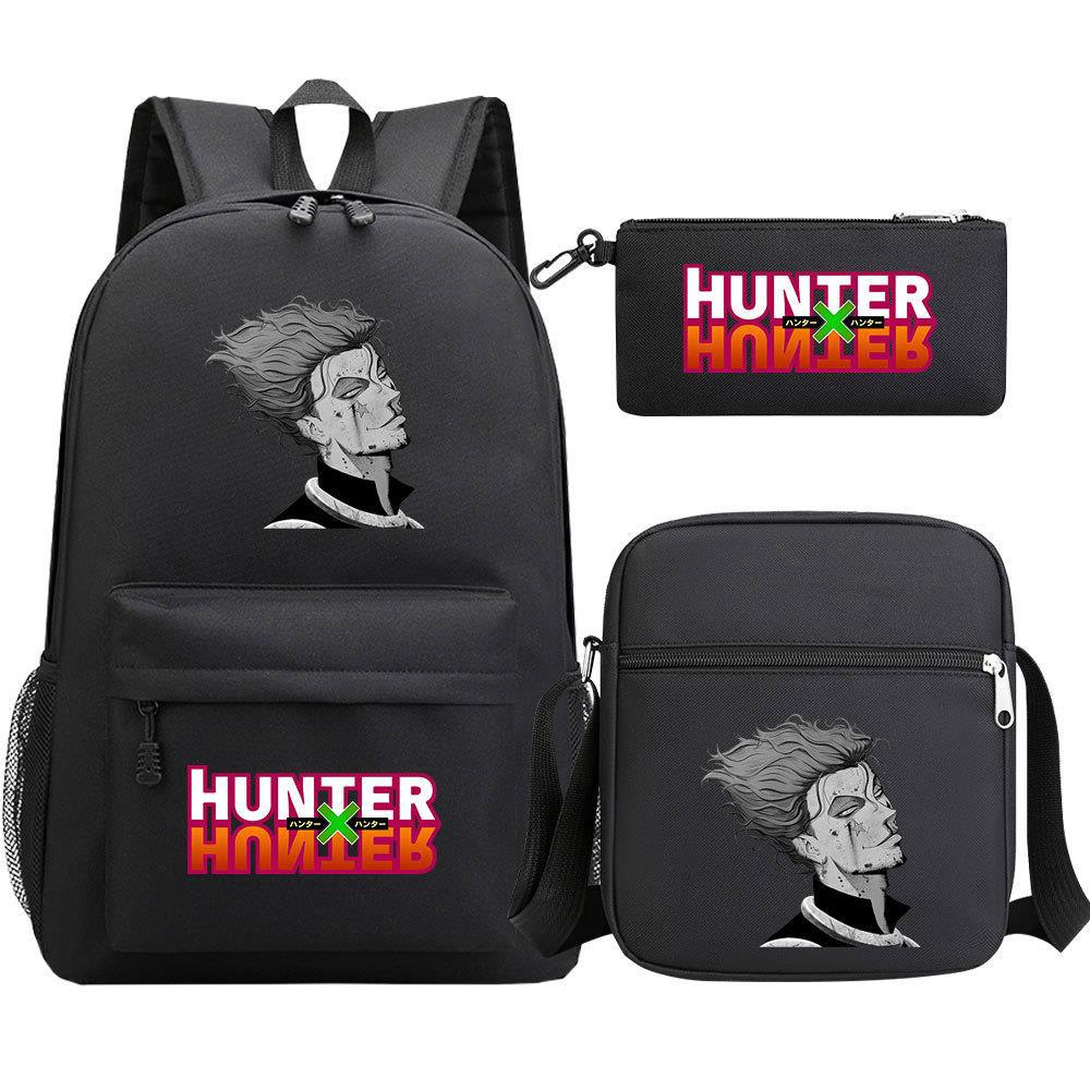 Animation, Full-Time Hunter, Young Students, School Bags, Men'S And Women'S Leisure Travel, Backpacks, Trendy Computer Bags