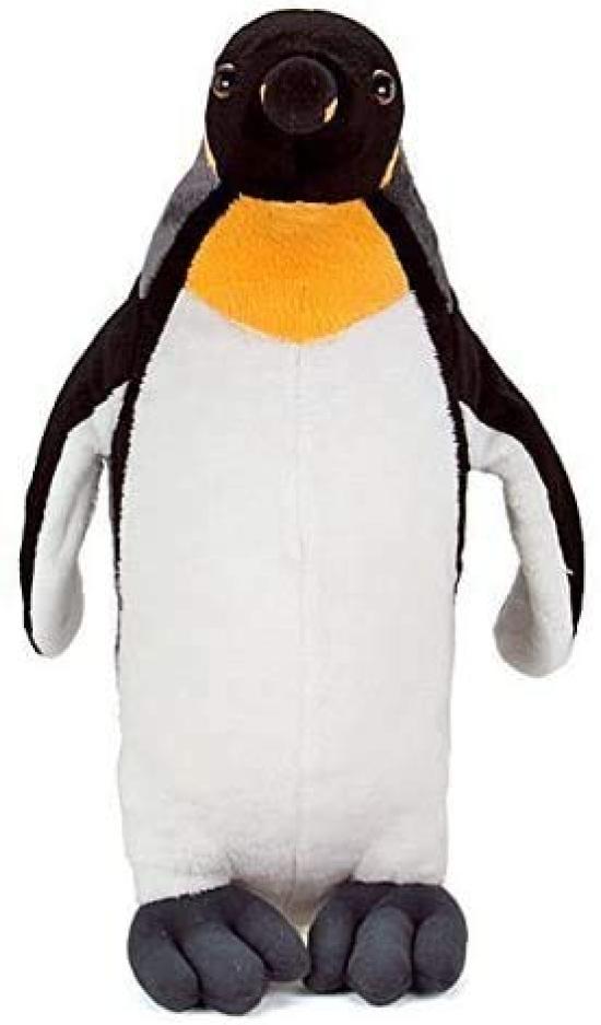 Jucărie de pluș Pinguin Rege Carol (PărinteStând) Moale la atingere, realist (Jucărie de pluș Pinguin) Păpușă MascotăCadou de Ziua de Naștere Cadou (Testat de două ori)