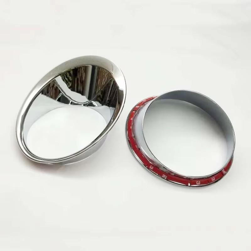 For Toyota Land Cruise Prado 2014 2015 2016 2017 ABS Chrome Rear Fog Light Lamp Trim Front Foglight Frame Cover Car Accessories