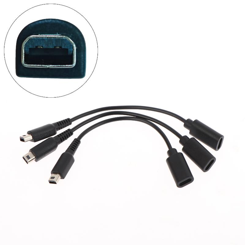 1/3 Stück Typ-C-Spielkonsolen-Konverterkabel für NDSI GBASP/ WIIU 3DSL NDSL Stromkabel USB-C-Ladegerät-Kabel Schnur Draht