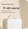 14-Inch Women's Portable Makeup and Toiletries Storage Box with Suitcase Hook