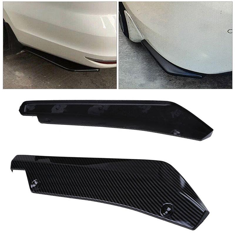 Universeller Auto-Heckstoßstangen-Spoilerlippen-Splitter-Haifischspoiler Kratzschutz-Schutzfolien-Winkel-Splitter-Dekorationszubehör