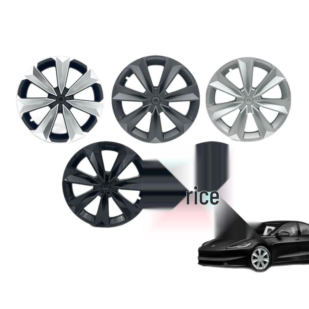 Compatible Wheel Cover for Tesla Model Y (19-inch, 2017-2024, Big Sword Style)