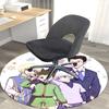 1pc Hunter x Hunter Anime Cartoon Design Round Carpet - Office Chair Mat, Non-Slip Rug for Home Decor, Living Room, Bedroom