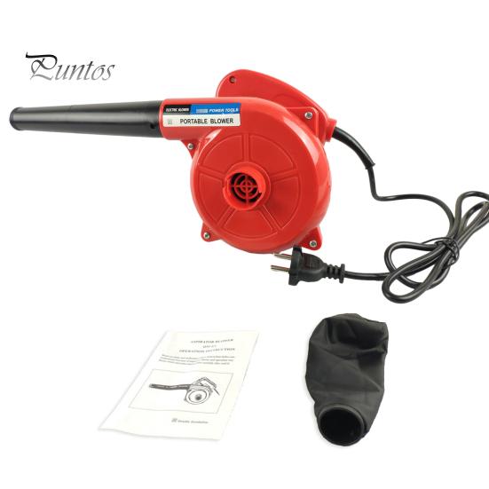 Ruční foukač listí Výkonný motor Vysokorychlostní péče o trávník 700W drátový elektrický foukač listí Zařízení na čištění zahrady