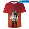 Kids T Shirt 3d Apex Legends Clothing Children Boys Girls Short Sleeve Tshirt Outerwear T -Shirt Children Clothe Tee 