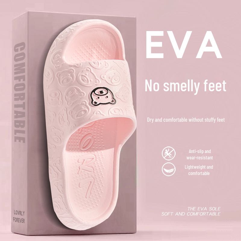 Papuci de femei cu fundul moale nou stil pentru utilizare în interior de vară, sandale antiderapante atât pentru bărbați, cât și pentru femei