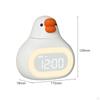 Cartoon Digital Alarm Clock Rechargeable 5Mins Snooze 12/24 Settings Kids Wake up Sleep