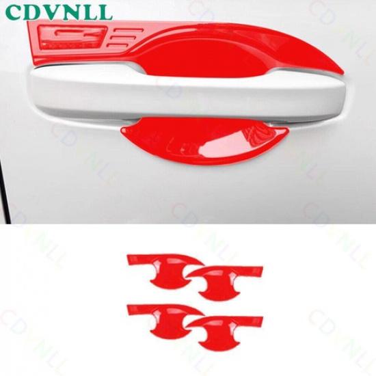 Exterior Side Door Bowl Frame Cover 4PCS For Honda HR-V HRV -2024 Bright Red