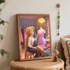 Disney Oil Painting Hand Painting Coloring Painting Handmade Diy Home Decoration Gift Sewing Princess Dress Atelier Style
