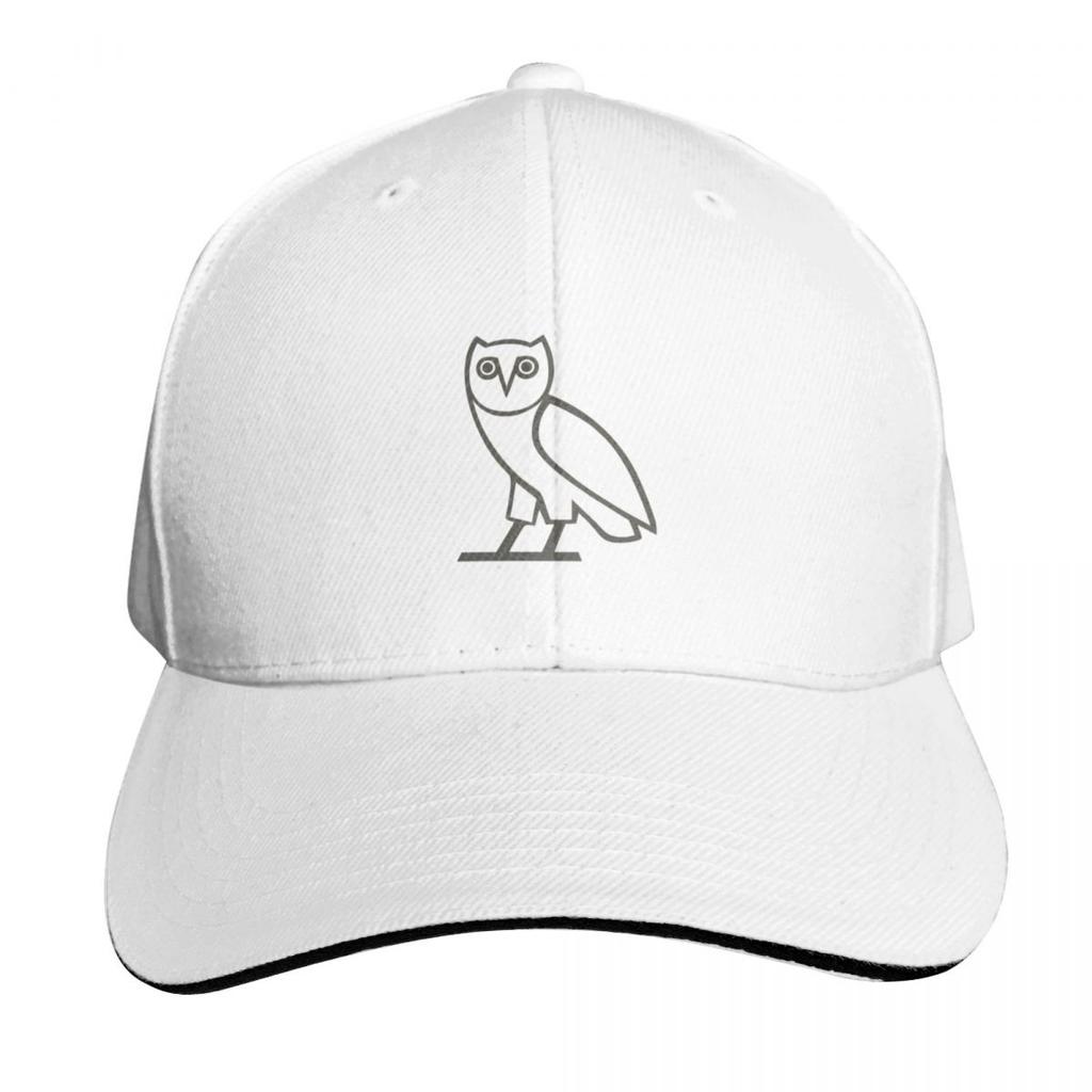 Owl Bird Owo Animal Simple Poster Baseball Cap Moisture Wicking Quick Dry Curved Brim Classic Fit Low Profile Unstructured